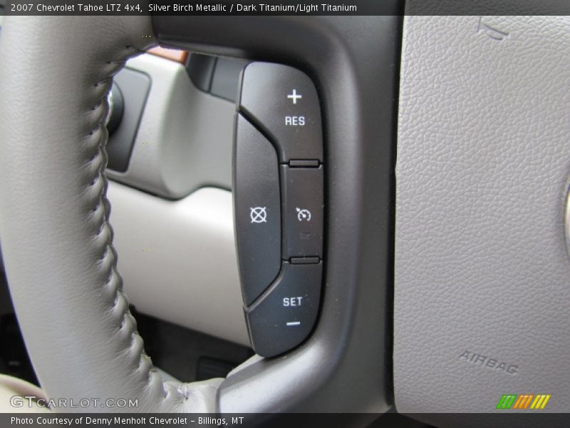 Controls of 2007 Tahoe LTZ 4x4