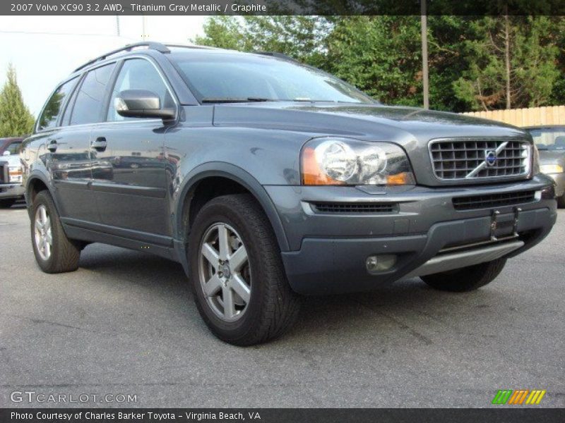 Titanium Gray Metallic / Graphite 2007 Volvo XC90 3.2 AWD