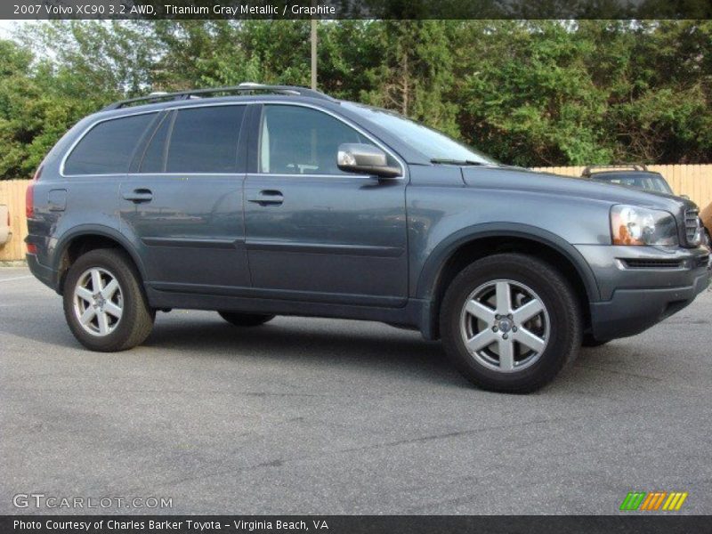 Titanium Gray Metallic / Graphite 2007 Volvo XC90 3.2 AWD