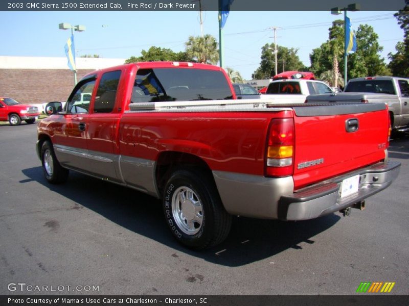 Fire Red / Dark Pewter 2003 GMC Sierra 1500 Extended Cab