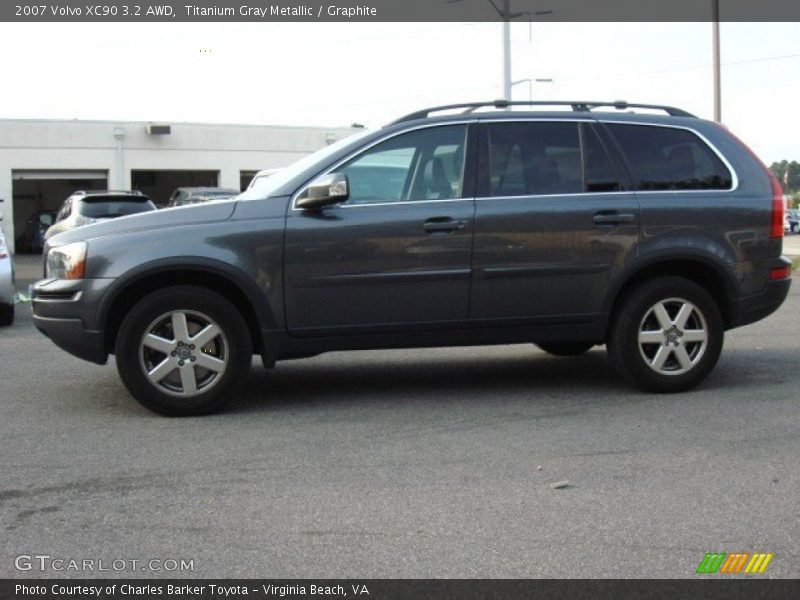 Titanium Gray Metallic / Graphite 2007 Volvo XC90 3.2 AWD