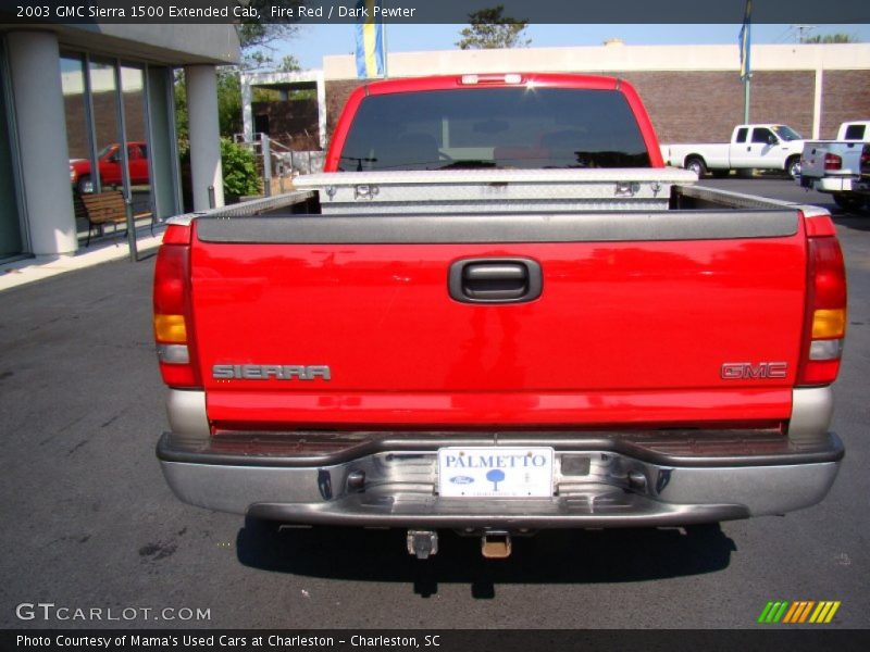 Fire Red / Dark Pewter 2003 GMC Sierra 1500 Extended Cab