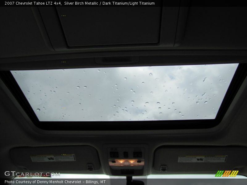 Silver Birch Metallic / Dark Titanium/Light Titanium 2007 Chevrolet Tahoe LTZ 4x4