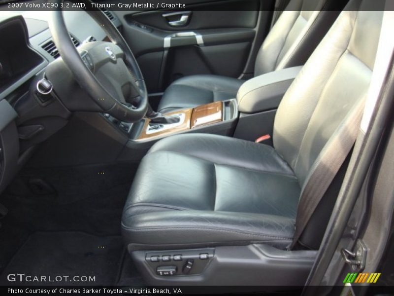 Titanium Gray Metallic / Graphite 2007 Volvo XC90 3.2 AWD