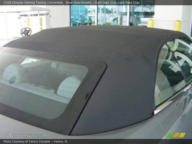 Silver Steel Metallic / Dark Slate Gray/Light Slate Gray 2008 Chrysler Sebring Touring Convertible