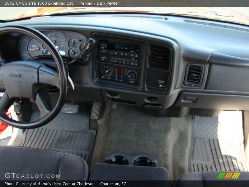 Fire Red / Dark Pewter 2003 GMC Sierra 1500 Extended Cab