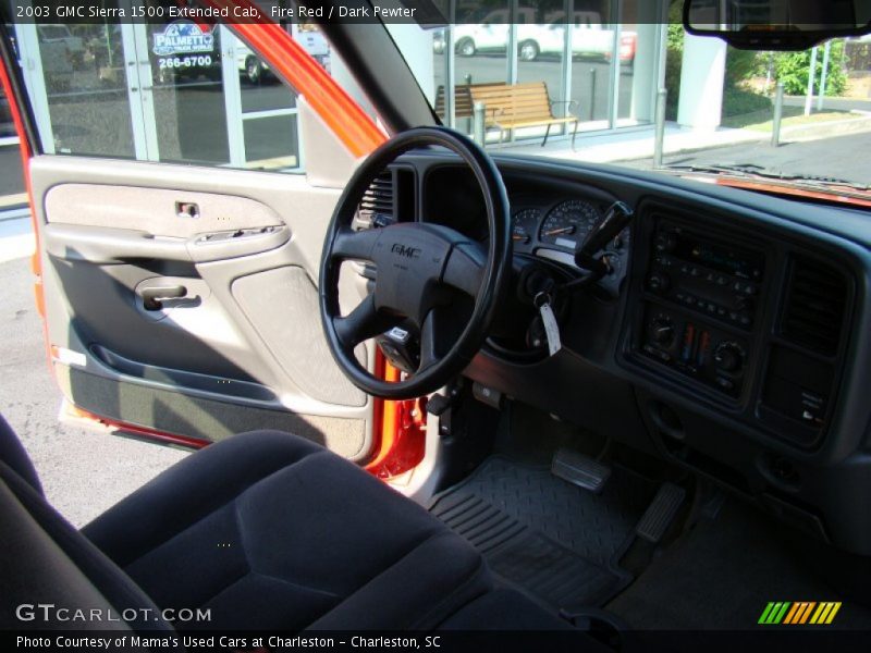 Fire Red / Dark Pewter 2003 GMC Sierra 1500 Extended Cab