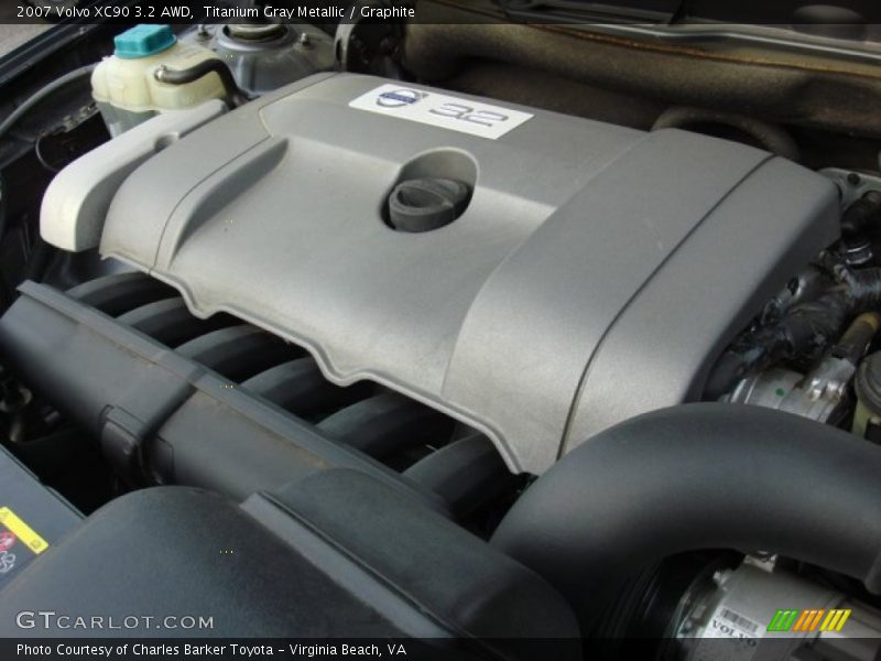Titanium Gray Metallic / Graphite 2007 Volvo XC90 3.2 AWD