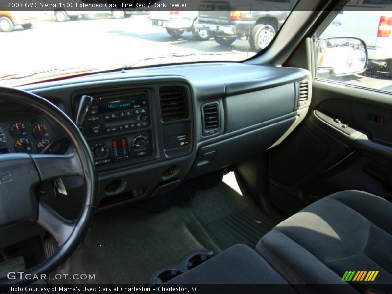 Fire Red / Dark Pewter 2003 GMC Sierra 1500 Extended Cab