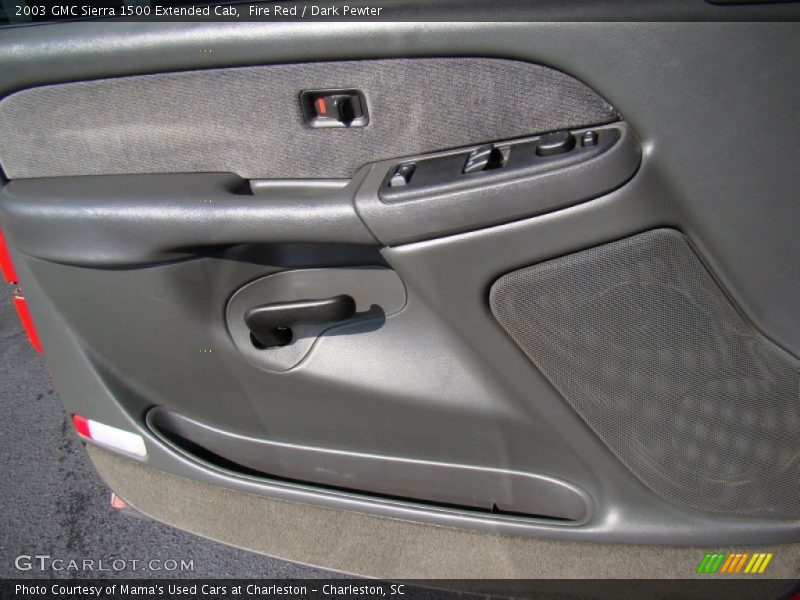 Fire Red / Dark Pewter 2003 GMC Sierra 1500 Extended Cab