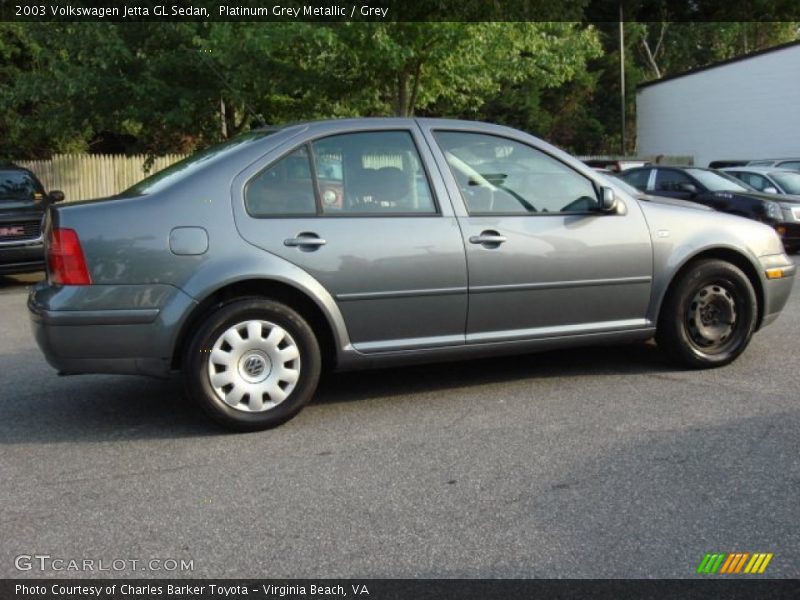Platinum Grey Metallic / Grey 2003 Volkswagen Jetta GL Sedan