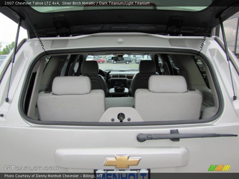 Silver Birch Metallic / Dark Titanium/Light Titanium 2007 Chevrolet Tahoe LTZ 4x4