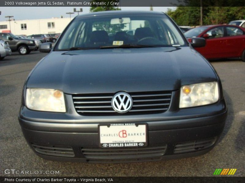 Platinum Grey Metallic / Grey 2003 Volkswagen Jetta GL Sedan