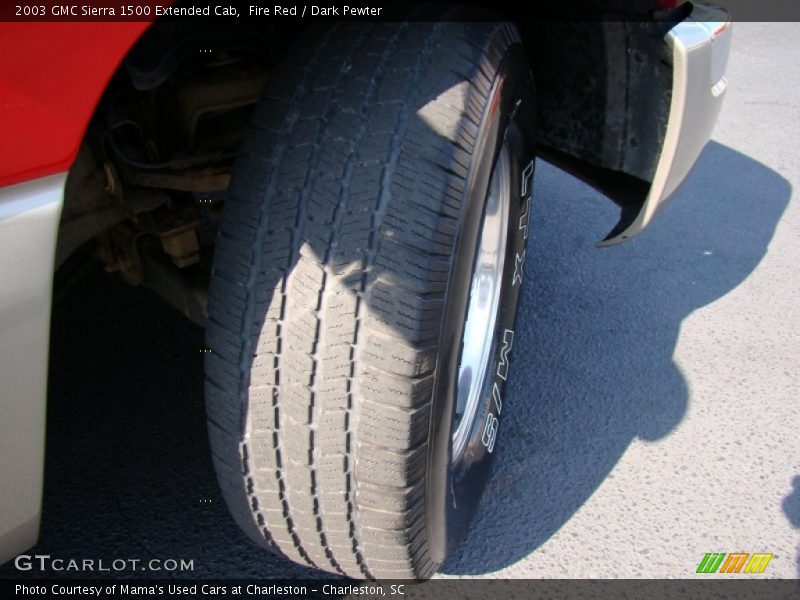 Fire Red / Dark Pewter 2003 GMC Sierra 1500 Extended Cab