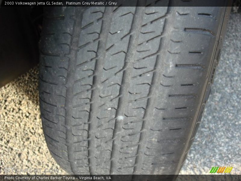 Platinum Grey Metallic / Grey 2003 Volkswagen Jetta GL Sedan