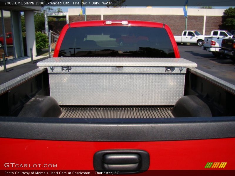 Fire Red / Dark Pewter 2003 GMC Sierra 1500 Extended Cab