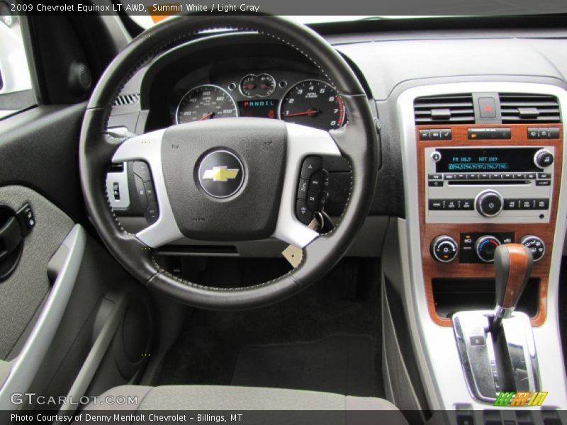 Dashboard of 2009 Equinox LT AWD