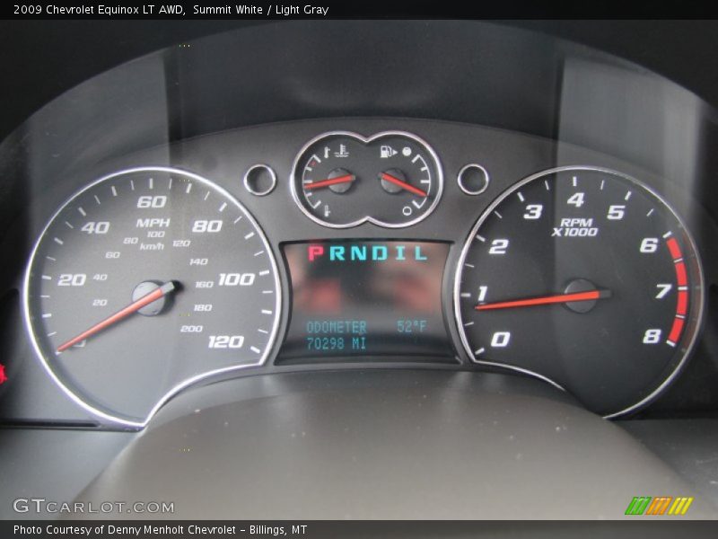  2009 Equinox LT AWD LT AWD Gauges