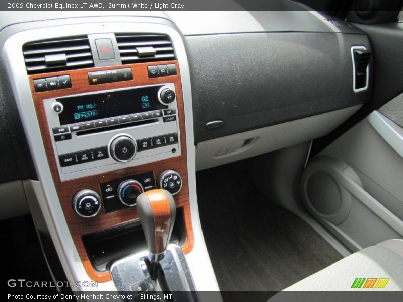 Controls of 2009 Equinox LT AWD