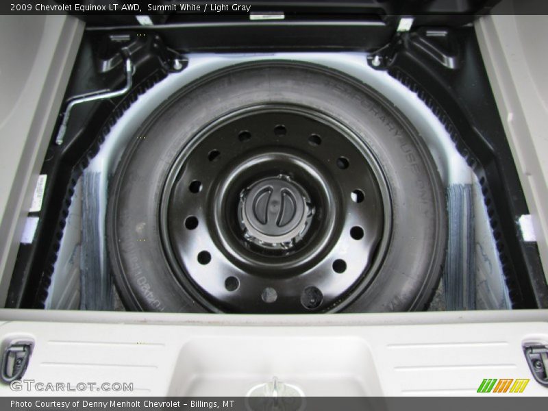 Summit White / Light Gray 2009 Chevrolet Equinox LT AWD