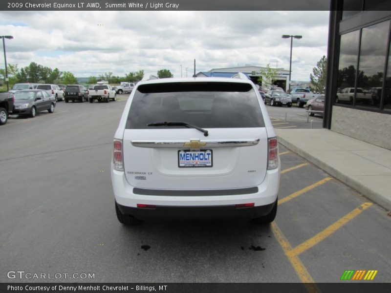 Summit White / Light Gray 2009 Chevrolet Equinox LT AWD