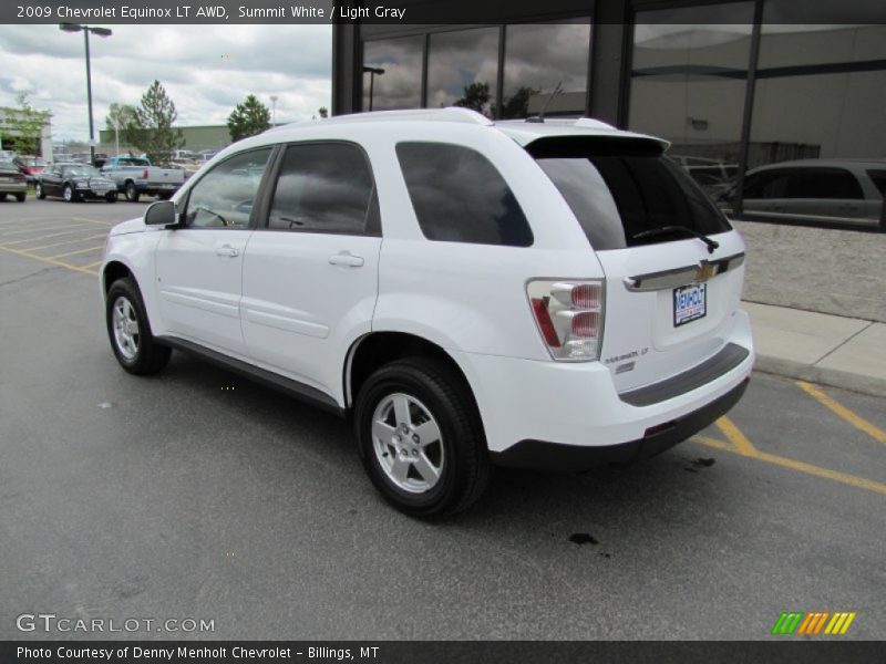 Summit White / Light Gray 2009 Chevrolet Equinox LT AWD
