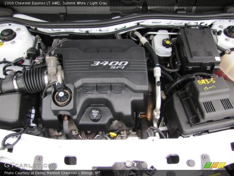  2009 Equinox LT AWD Engine - 3.4 Liter OHV 12-Valve V6