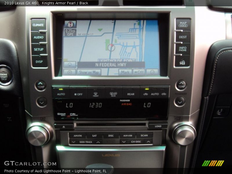 Navigation of 2010 GX 460