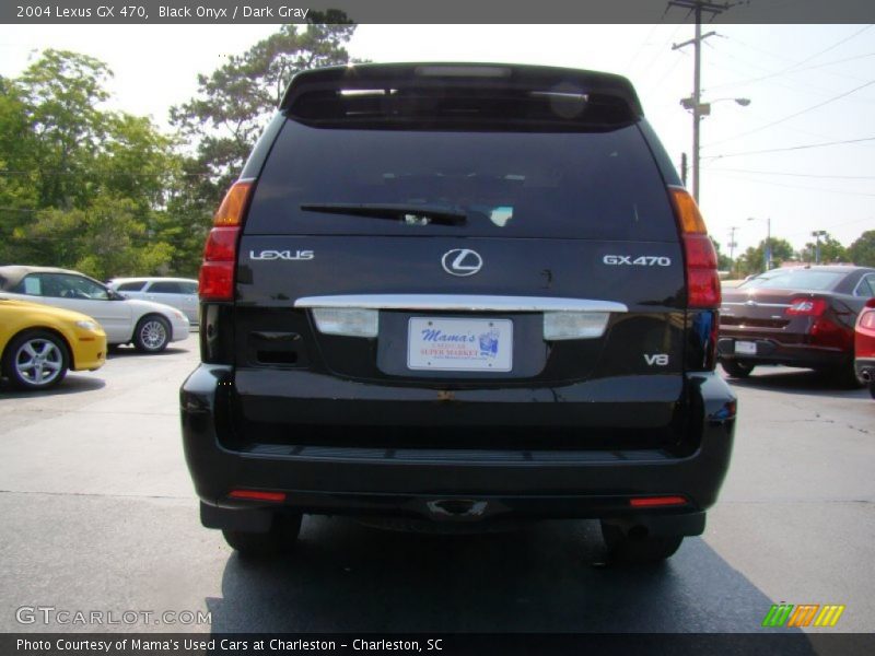 Black Onyx / Dark Gray 2004 Lexus GX 470