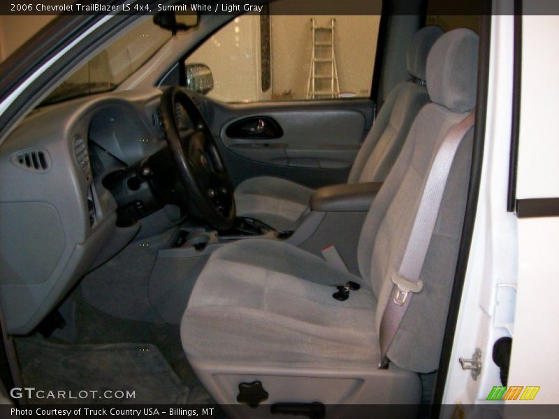 Summit White / Light Gray 2006 Chevrolet TrailBlazer LS 4x4