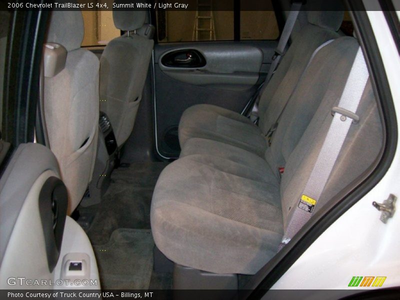 Summit White / Light Gray 2006 Chevrolet TrailBlazer LS 4x4