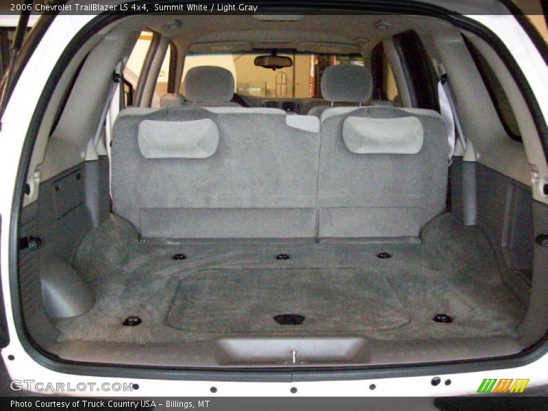 Summit White / Light Gray 2006 Chevrolet TrailBlazer LS 4x4