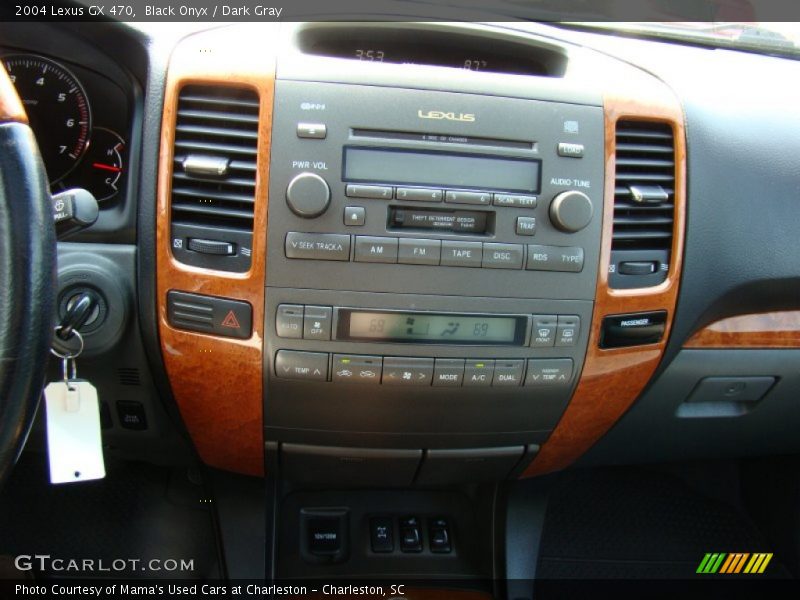 Black Onyx / Dark Gray 2004 Lexus GX 470