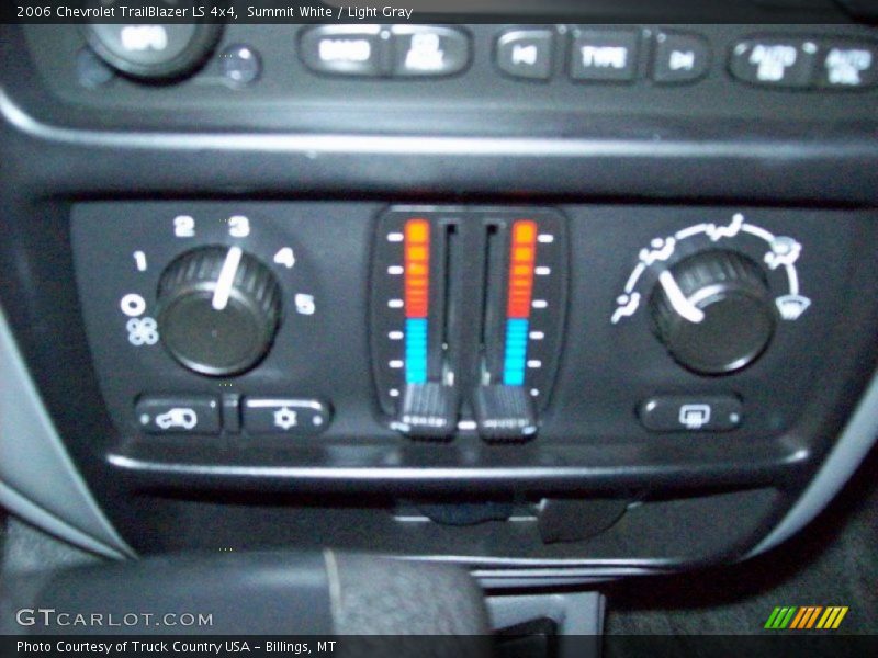 Summit White / Light Gray 2006 Chevrolet TrailBlazer LS 4x4