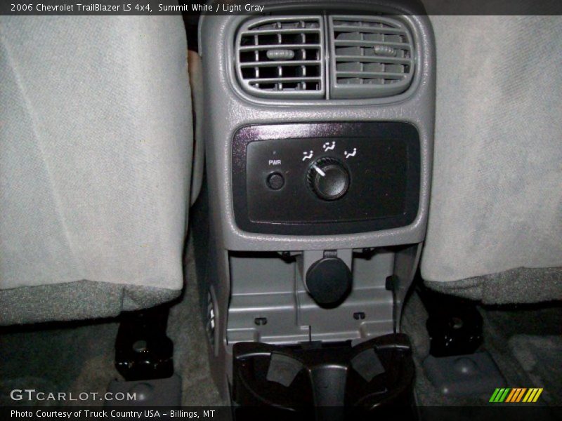 Summit White / Light Gray 2006 Chevrolet TrailBlazer LS 4x4