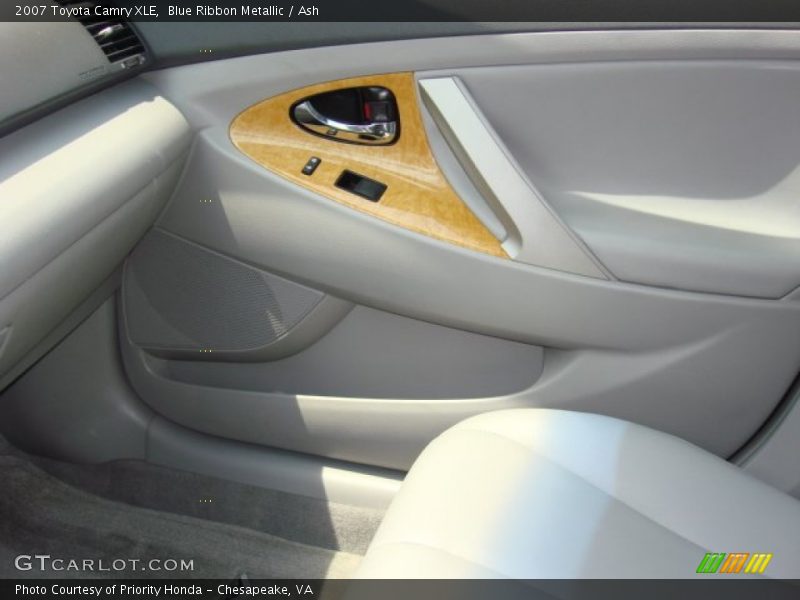 Blue Ribbon Metallic / Ash 2007 Toyota Camry XLE