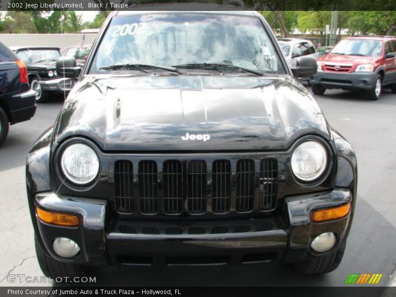 Black / Taupe 2002 Jeep Liberty Limited
