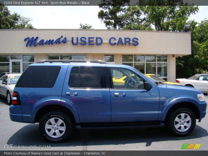 Sport Blue Metallic / Black 2009 Ford Explorer XLT 4x4
