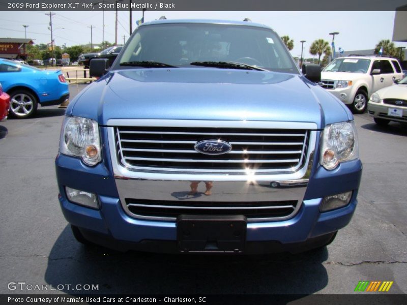 Sport Blue Metallic / Black 2009 Ford Explorer XLT 4x4