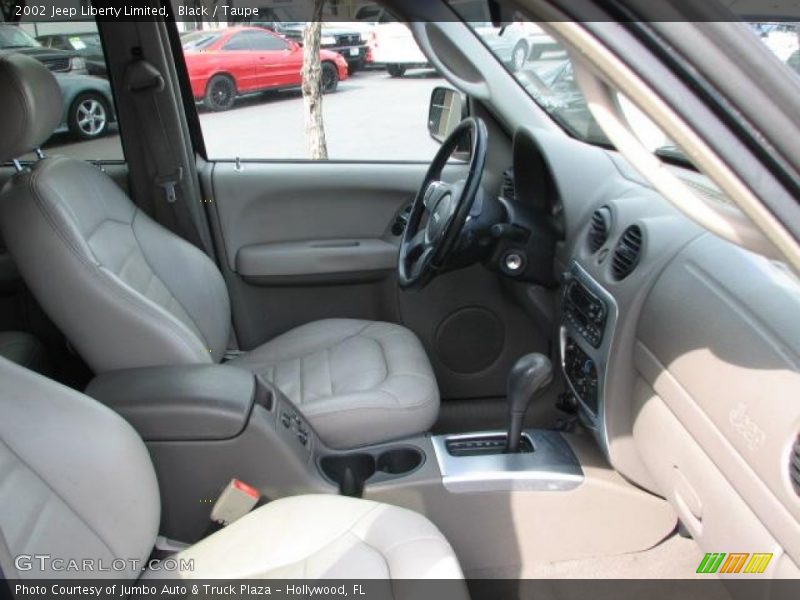 Black / Taupe 2002 Jeep Liberty Limited