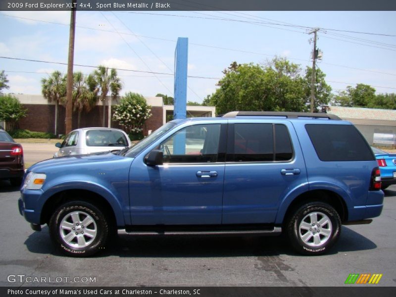 Sport Blue Metallic / Black 2009 Ford Explorer XLT 4x4