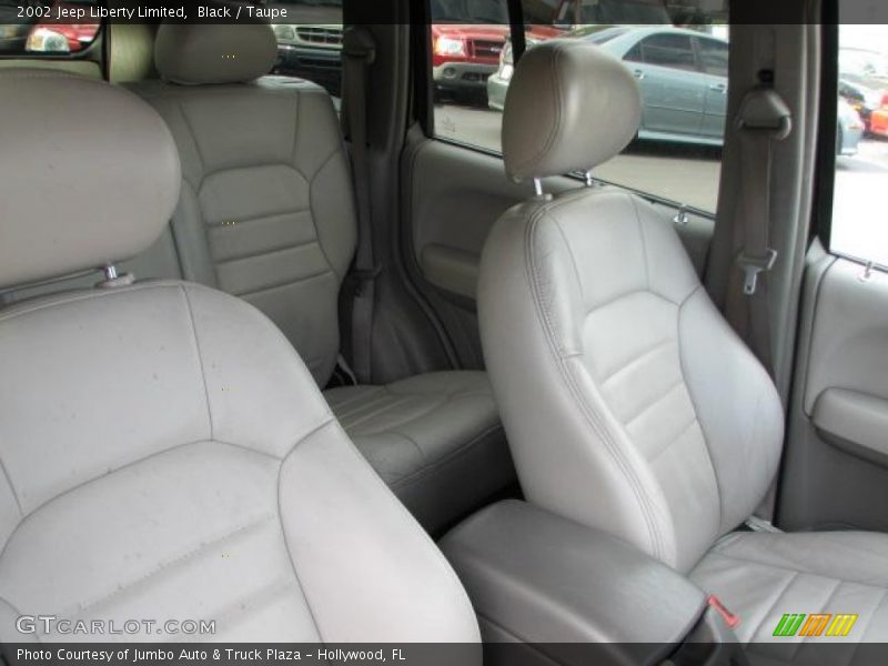 Black / Taupe 2002 Jeep Liberty Limited