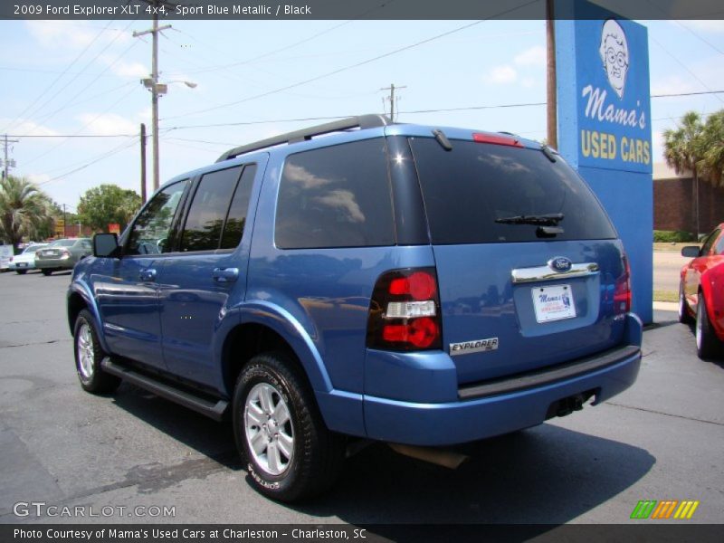 Sport Blue Metallic / Black 2009 Ford Explorer XLT 4x4