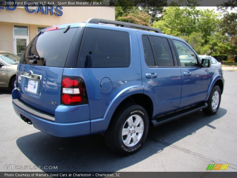 Sport Blue Metallic / Black 2009 Ford Explorer XLT 4x4