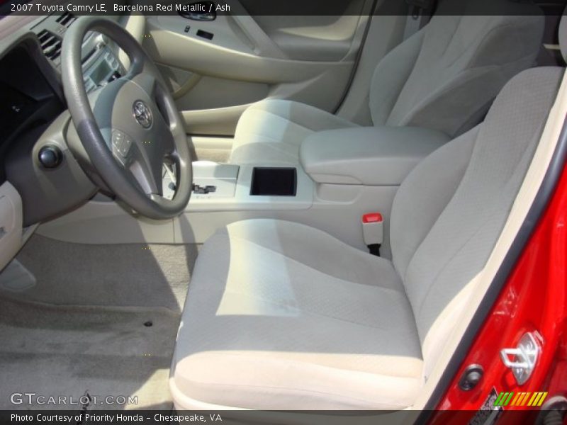 Barcelona Red Metallic / Ash 2007 Toyota Camry LE