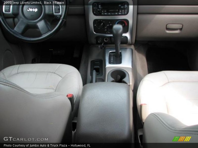 Black / Taupe 2002 Jeep Liberty Limited