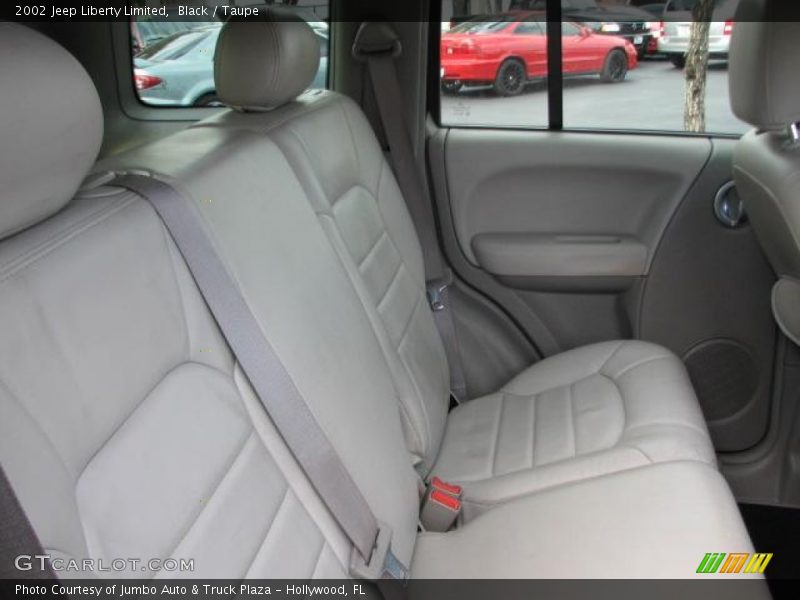 Black / Taupe 2002 Jeep Liberty Limited