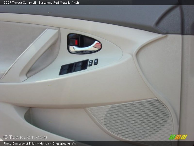 Barcelona Red Metallic / Ash 2007 Toyota Camry LE