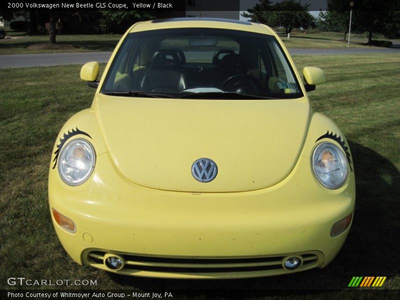 Yellow / Black 2000 Volkswagen New Beetle GLS Coupe