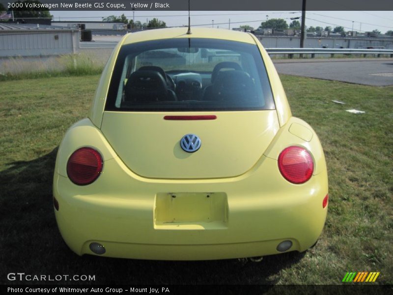Yellow / Black 2000 Volkswagen New Beetle GLS Coupe